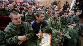 Návrat demobilizovaných studentů z ruských vojenských jednotek v Doněcké oblasti (28. 11. 2022)