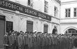 Do mobilizace se v Praze 23. září 1938 zapojili také Sokolové.