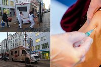 „Pojízdné vakcíny“ vyjely do pražských domovů pro seniory. Mobilní tým bude očkovat 12 hodin denně
