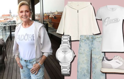 Helena Vondráčková zazářila v trendy outfitu: Vynesla stylové kousky, které omladí o několik let