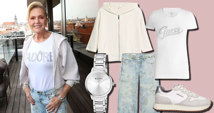 Helena Vondráčková zazářila v trendy outfitu: Vynesla stylové kousky, které omladí o několik let.