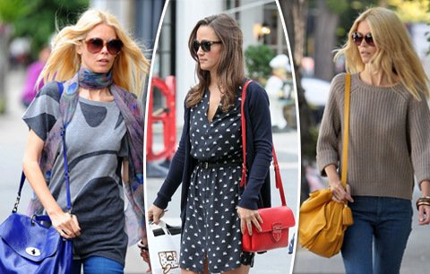 Hvězdná inspirace: Barevnou kabelku nosí Claudia Schiffer i Pippa Middleton. Pořiďte si ji i vy!