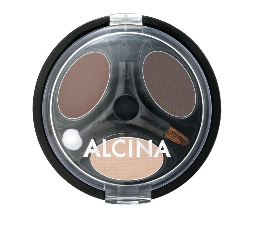Oční stíny a pudrové linky s praktickým aplikátorem, Alcina, 448 Kč