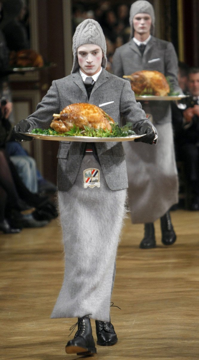 Paris Fashion Week Homme - kolekce zima 2011/2012 - návrhář Thom Browne