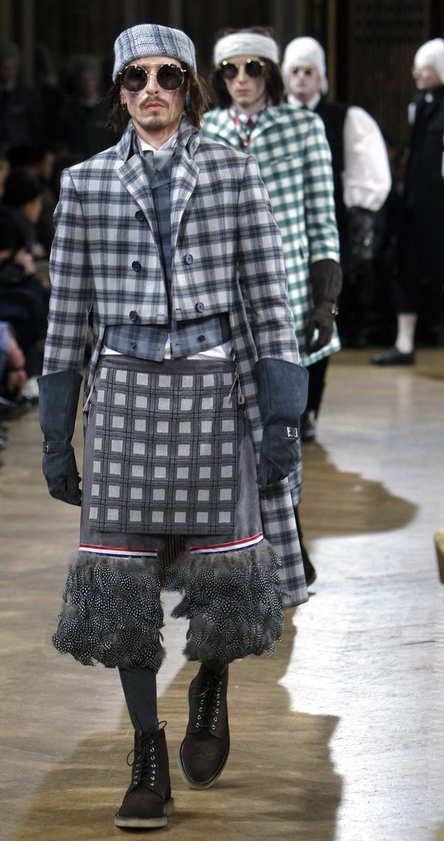 Paris Fashion Week Homme - kolekce zima 2011/2012 - návrhář Thom Browne