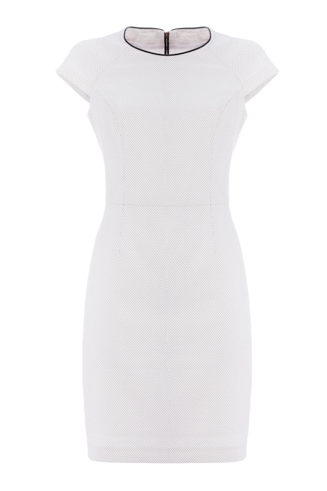 Bílé pouzdrové šaty, Mohito, info o ceně v obchodě.