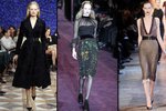 Módní domy Dior, Gucci i Saint Laurent vsadily na ženskost.