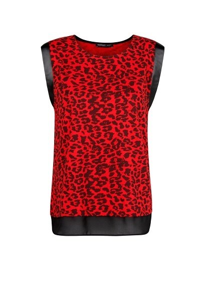 Leopardí top, Mango, 349 Kč