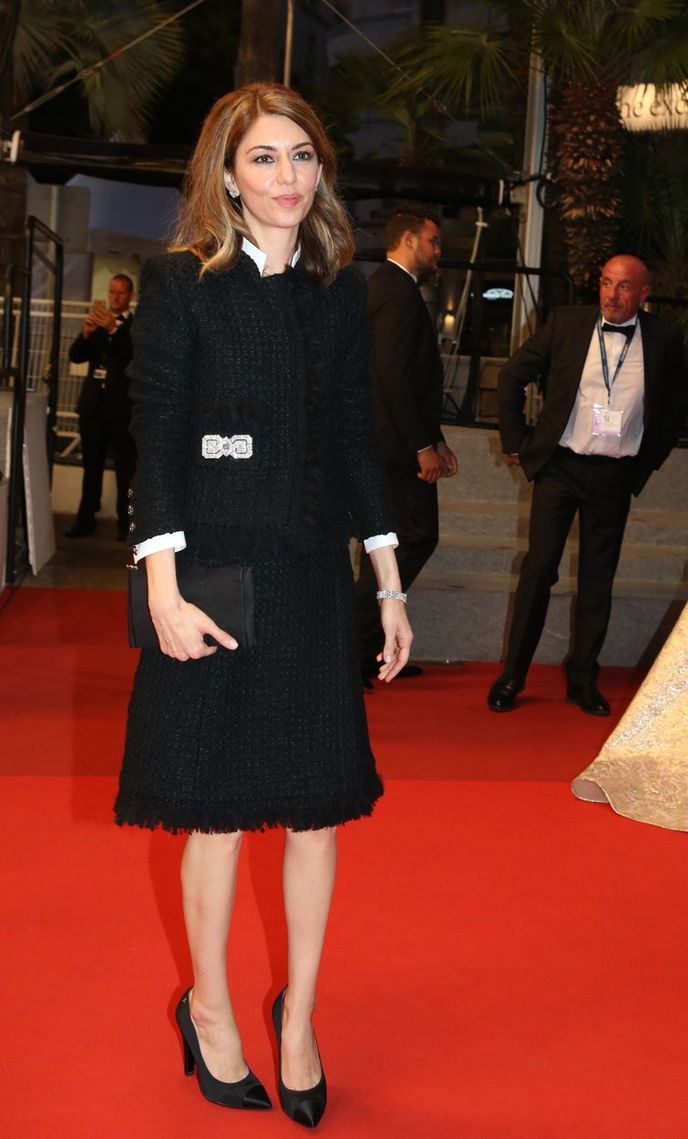 Sofia Coppola na červeném koberci v Cannes 2017