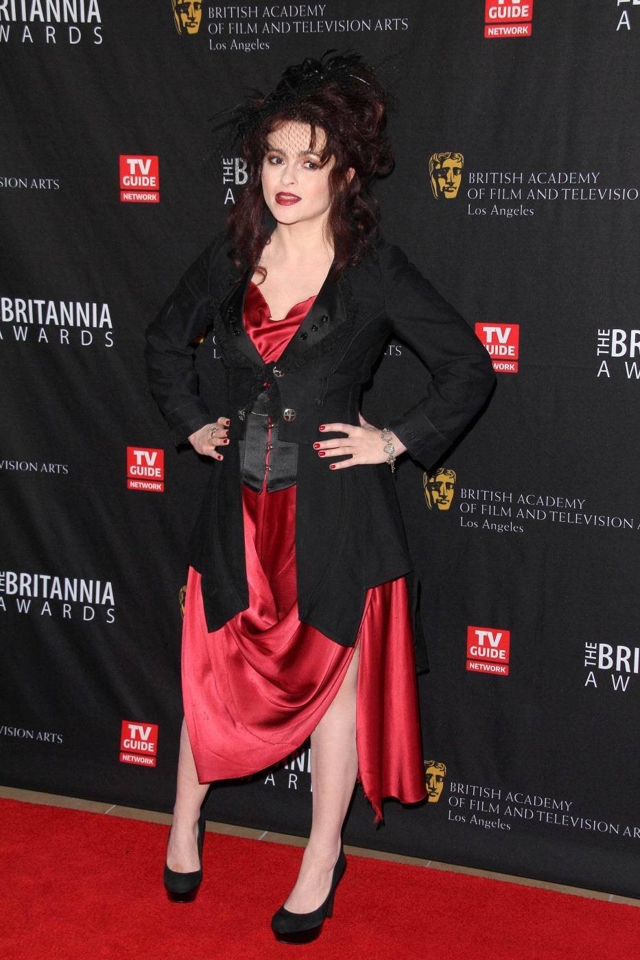 Tak se Helena Bonham Carter vymódila na loňské předávání cen BAFTA.