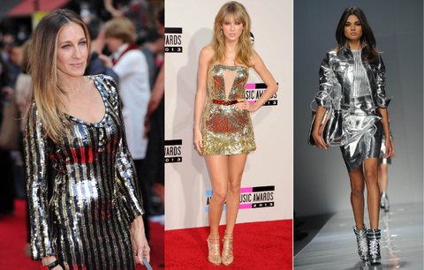 Blýskněte se: Metalická móda je trendy!