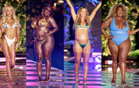 Krása bez pravidel: Na přehlídce plavek Sports Illustrated zazářily modelky všech velikostí i věků, nechyběly těhotné krásky