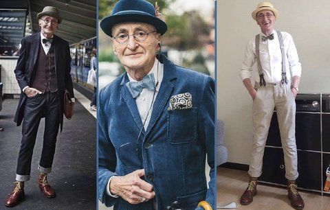 Nejstylovější děda na světě! Je mu opravdu 104 let?