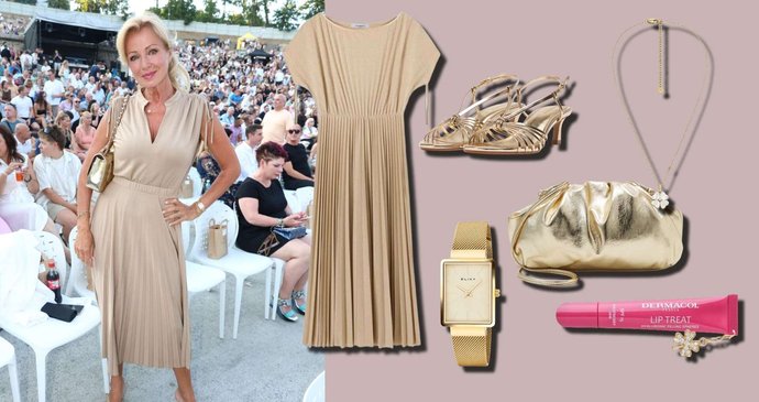 Kateřina Brožová předvedla perfektní letní look: Omlazující odstín i doplňky pro ženy 50+.