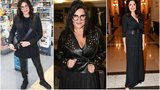 Ze šatníku Ilony Csákové: Tajemství lichotivých outfitů pro ženy 50+