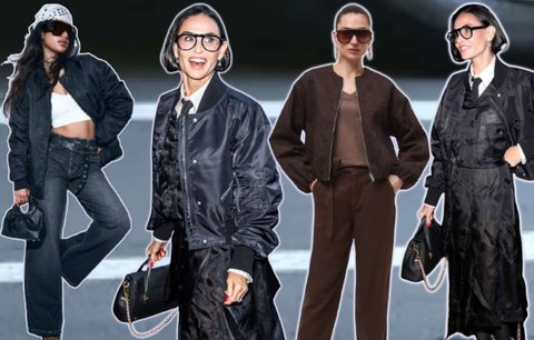 Bomber letos kraluje podzimu: Demi Moore (63) předvedla, jak z něj udělat elegantní outfit