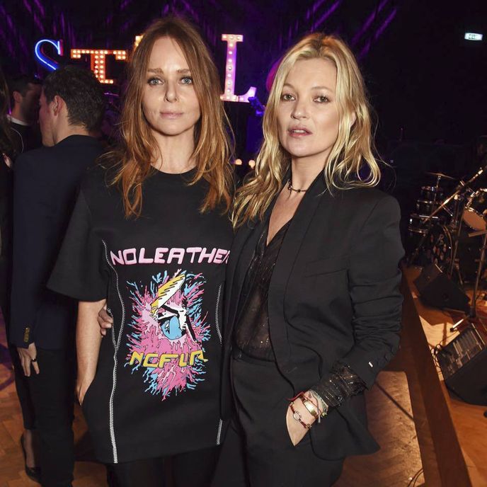 Stella McCartney and Kate Moss