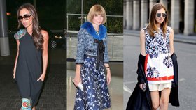 Kteří slavní lidé udávají módní trendy? Victoria Beckham a Anna Wintour!
