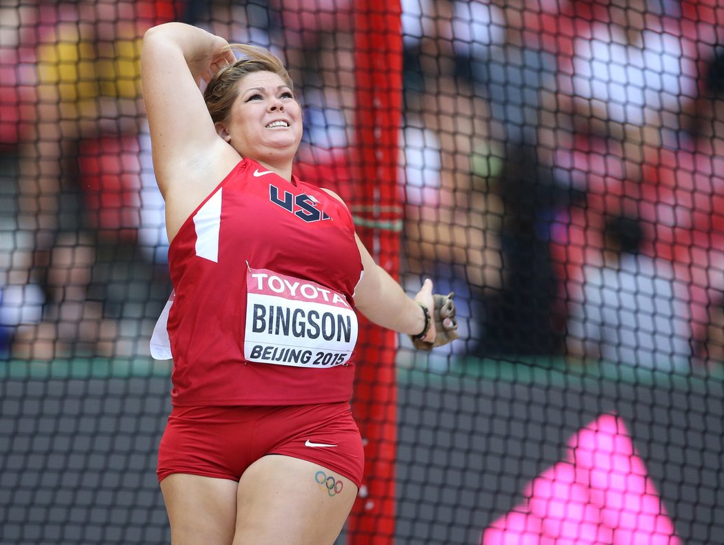 Bingsonová byla i na olympijských hrách