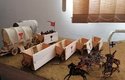 Papírové diorama husitů přihlásil do soutěže Hynek Fišer
