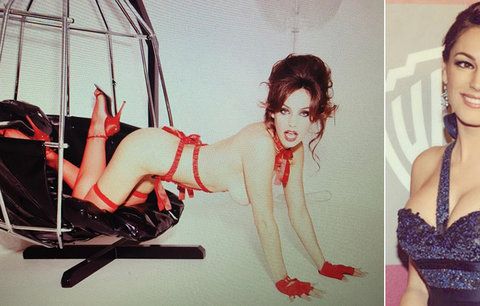 Superžhavé foto Kelly Brook: Modelka na Instagramu vyvěsila hravé snímky