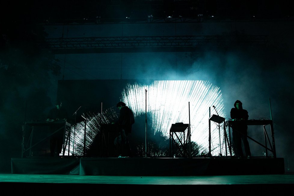 Skupina Moderat na festivalu Metronome Prague.