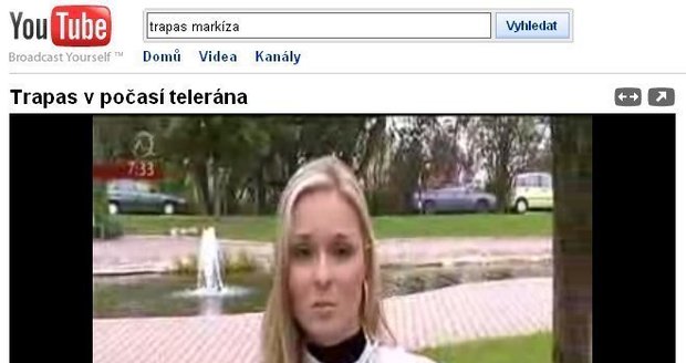 Moderátorka TV Markíza