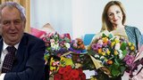 Moderátorka Tománková po sodě od Zemana: Záplava květin na útěchu. A buran od Bočanové