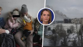 Válka na Ukrajině: Moderátorka se neubránila slzám. Mrtvé děti dohnaly novinářku k pláči.