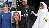 Návrhářka vévodkyně Kate tvrdí: Meghan šaty okopírovala! A navíc jí neseděly!