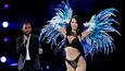 Bella Hadid na přehlídce Victoria&#39;s Secret v Šanghaji