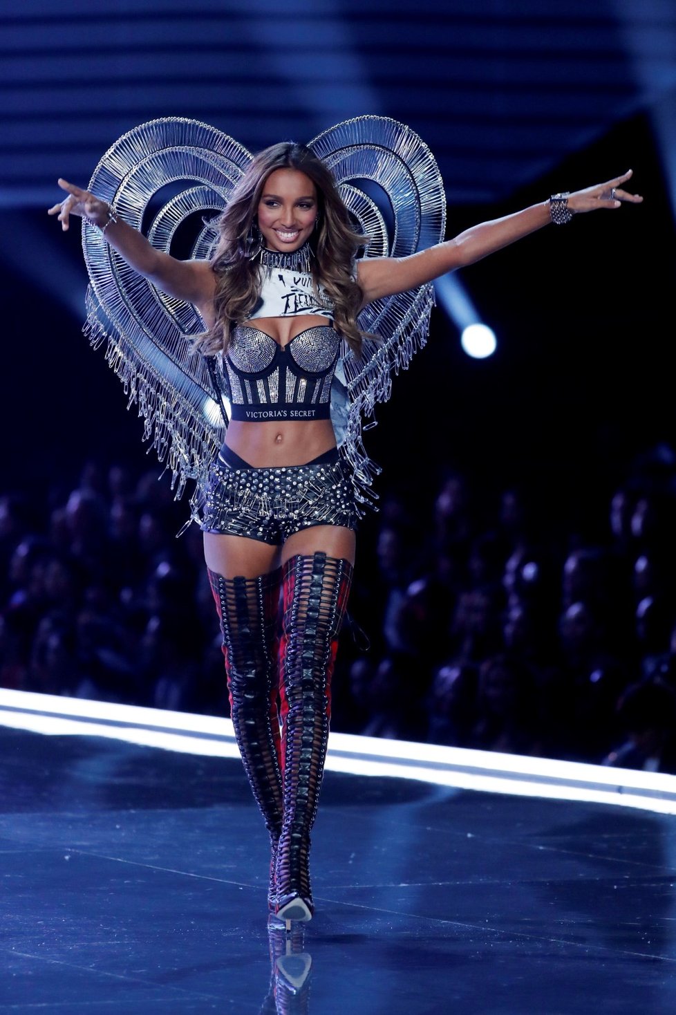 Jasmine Tookes na přehlídce Victoria&#39;s Secret v Šanghaji