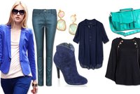 Podzimní módní inspirace: Oblečte se do modré barvy!