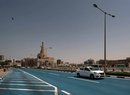 Modrá silnice v Dauhá