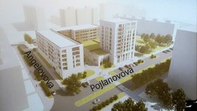 Developer chce místo Sázavy vystavět mnohapatrové bytové domy