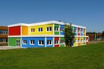 Školka postavená z takzvaných stavebnicových modulů