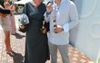 Moët party ve Varech: Lenka Vlasáková a Jan Dolanský Moët party ve Varech: Lenka Vlasáková a Jan Dolanský