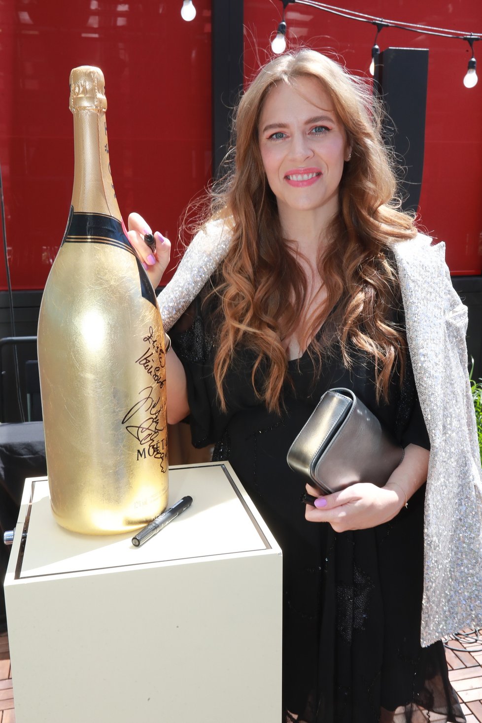 Moët party ve Varech: Petra Nesvačilová