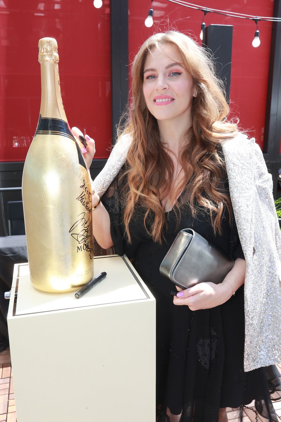 Moët party ve Varech: Petra Nesvačilová