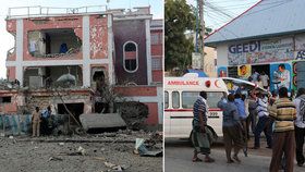 Islamisté zaútočili na hotel v somálském Mogadišu. Zemřelo nejméně 12 lidí.