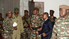 Generál Tiani se ujal po puči vlády v Nigeru