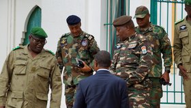 Generál Tiani se ujal po puči vlády v Nigeru.