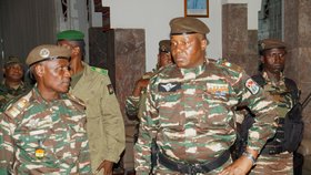 Generál Tiani se ujal po puči vlády v Nigeru