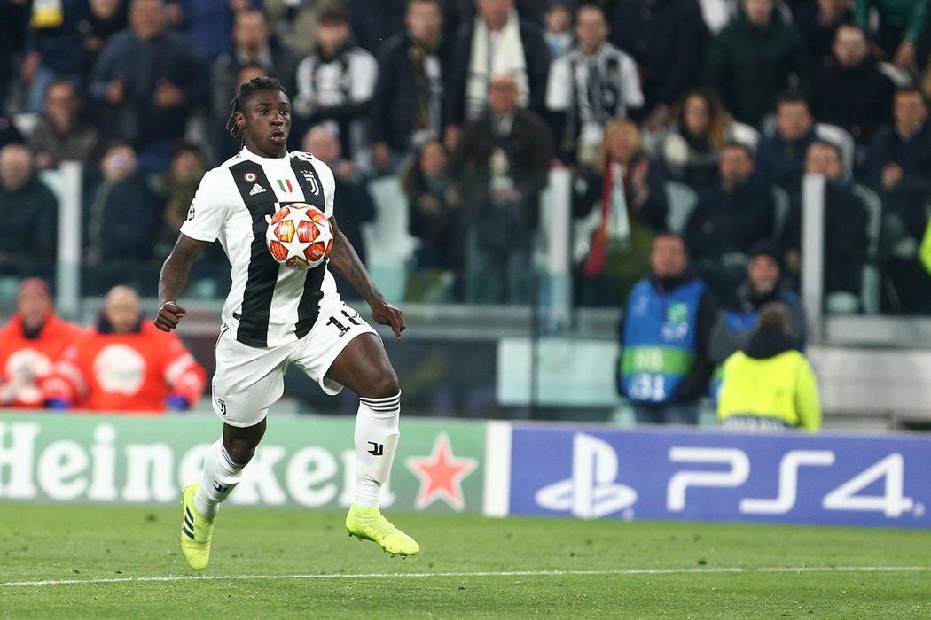 Budoucí superstar Juventusu Moise Kean