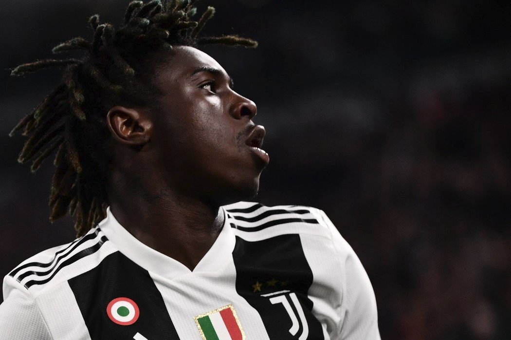 Moise Kean je nastupující hvězdou Juventusu