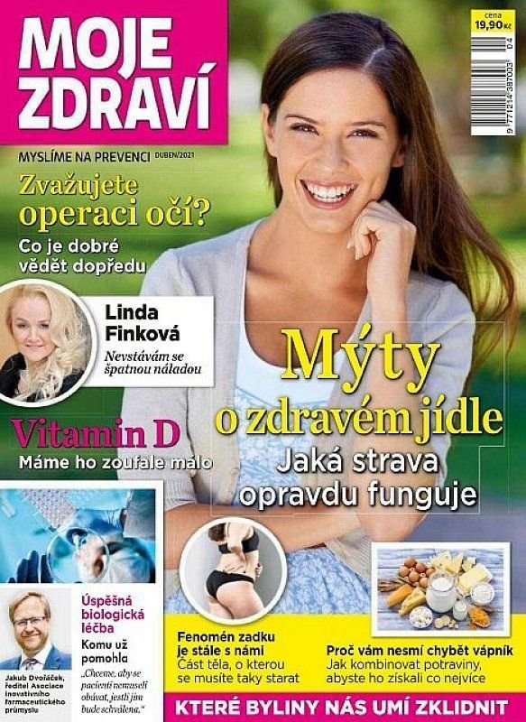 Dubnové vydání časopisu Moje zdraví