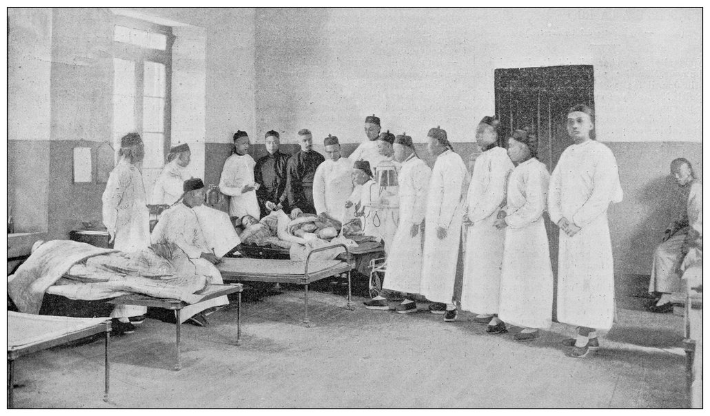 Obstarávání pacientů měly na starost zdravotní sestry.
