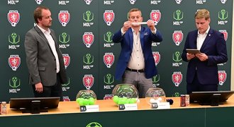 Nový los MOL Cupu: Slavia nakonec míří do Kroměříže, Spartu čeká Líšeň