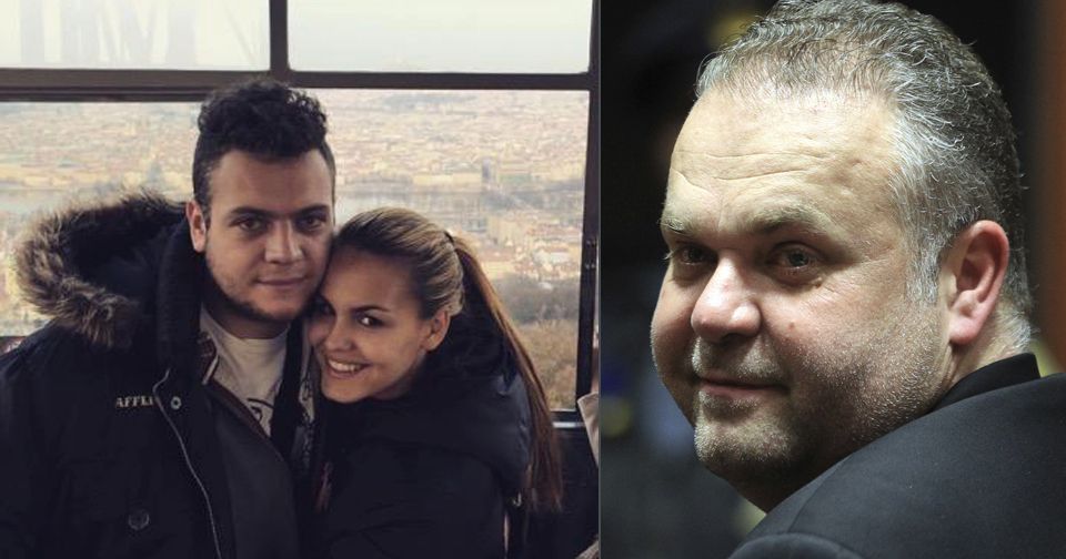 Syn Radovana Krejčíře se údajně oženil se svou přítelkyní Molly (na snímku vlevo), aby zabránil její deportaci z Česka.