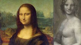 Da Vinci viděl zřejmě Monu Lisu i bez šatů: Ve Francii našli její nahý náčrtek